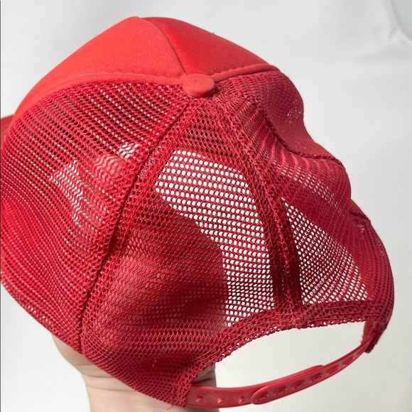 True Vintage Armadillo Brand Red NASA hat Trucker - Picture 13 of 13
